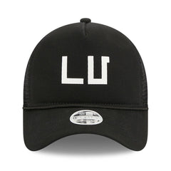 Las Vegas Raiders New Era Women's McGee Trucker 9FORTY Adjustable Hat Black