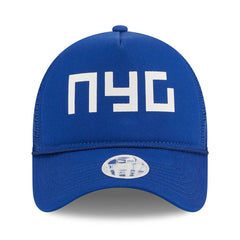 New York Giants New Era Women's McGee Trucker 9FORTY Adjustable Hat Royal