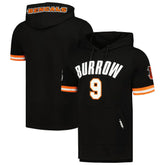 Joe Burrow Cincinnati Bengals Pro Standard Player Name & Number Hoodie T-Shirt Black