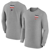 Paris Saint-Germain Legend Long Sleeve T-Shirt Heather Gray shop