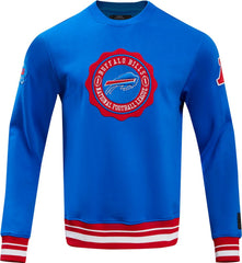 Buffalo Bills Pro Standard Crest Emblem Pullover Sweatshirt Royal