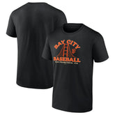 San Francisco Giants Hometown Bay City Baseball T-Shirt - Black T-shirts