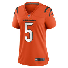 NFL Tee Higgins Cincinnati Bengals Women's Alternate Game Jersey - Orange