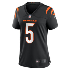 NFL Tee Higgins Cincinnati Bengals Women's Game Player Jersey - Black