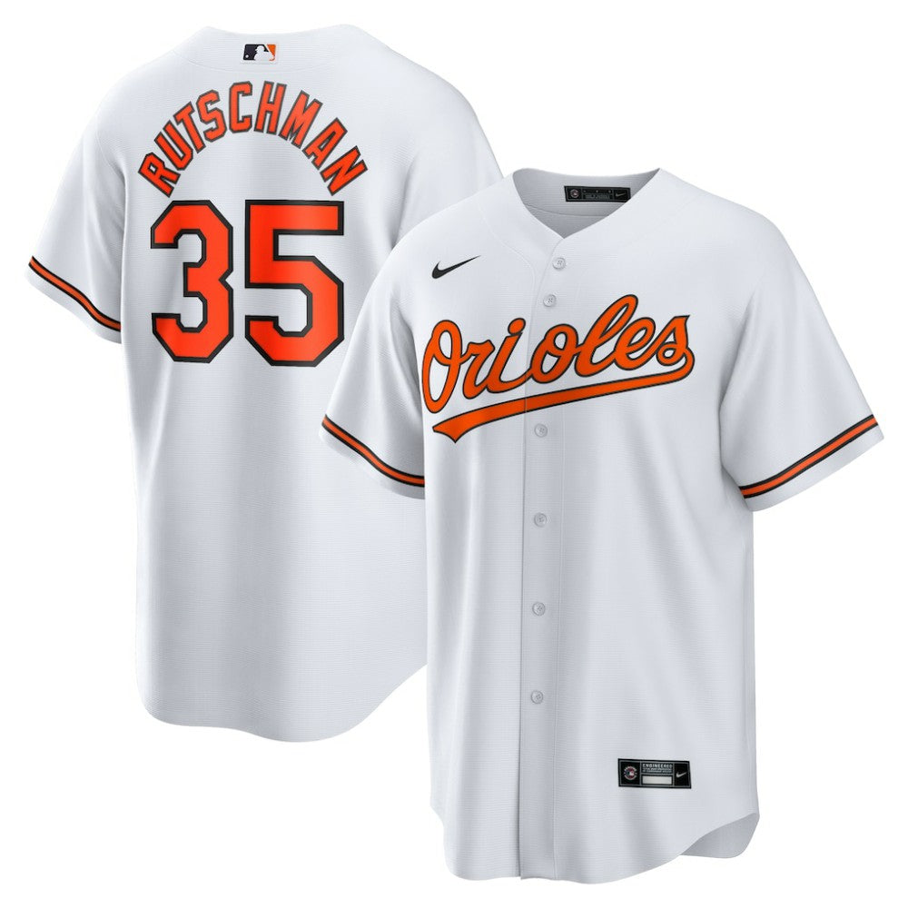 MLB Adley Rutschman Baltimore Orioles Nike Replica Player Jersey - White