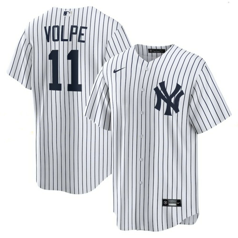 MLB Anthony Volpe New York Yankees Nike Home Replica Player Jersey - White