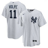 Anthony Volpe New York Yankees Nike Home Replica Player Jersey - White Jerseys