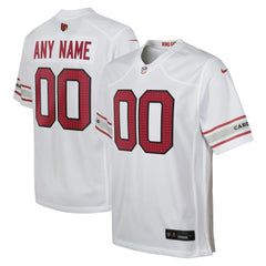 NFL Arizona Cardinals Youth Custom Game Jersey - White