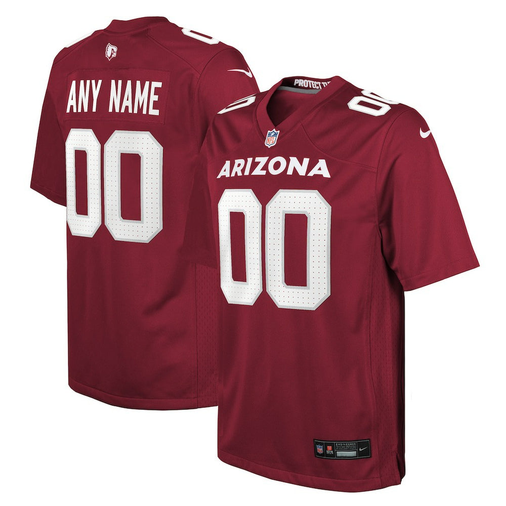 Arizona Cardinals Youth Custom Game Jersey Cardinal