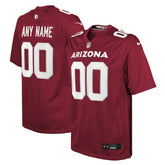 Arizona Cardinals Youth Custom Game Jersey Cardinal