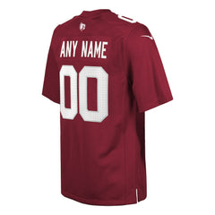 NFL Arizona Cardinals Youth Custom Game Jersey - Cardinal