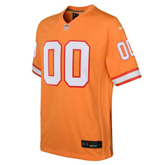 NFL Tampa Bay Buccaneers Youth Custom Throwback Game Jersey - Orange