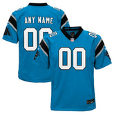 NFL Carolina Panthers Youth Alternate Custom Game Jersey - Blue