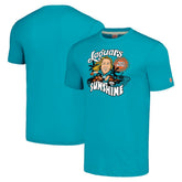 Trevor Lawrence Jacksonville Jaguars Homage Unisex Caricature Player Tri-Blend T-Shirt Teal