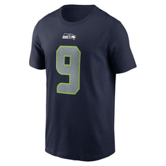 Kenneth Walker III Seattle Seahawks Player Name & Number T-Shirt College Navy