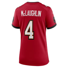 NFL Chase McLaughlin Tampa Bay Buccaneers Women's Game Player Jersey - Red