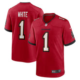 NFL Rachaad White Tampa Bay Buccaneers Game Player Jersey - Red
