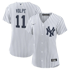 MLB Anthony Volpe New York Yankees Nike Women's Home Replica Player Jersey - White