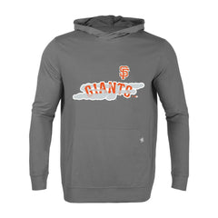 San Francisco Giants Levelwear City Connect Relay Core Logo Pullover Hoodie - Gray Hoodies