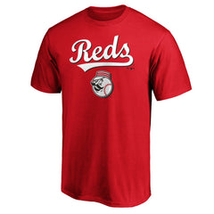 Cincinnati Reds Team Lockup T-Shirt - Red T-shirts