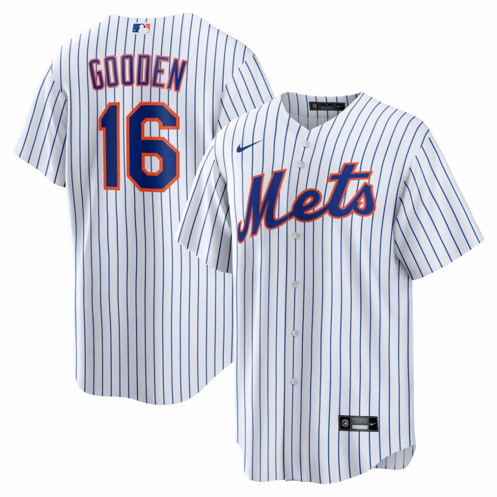 MLB Dwight Gooden New York Mets Nike Home Retired Player Replica Jersey - White