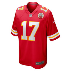 NFL Richie James Kansas City Chiefs Game Jersey - Red