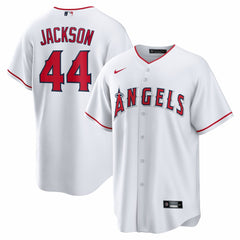MLB Reggie Jackson Los Angeles Angels Nike Home Retired Player Replica Jersey - White