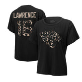 Trevor Lawrence Jacksonville Jaguars Majestic Threads Women's Leopard Player Name & Number T-Shirt Black