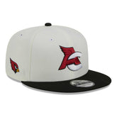 Arizona Cardinals New Era City Originals 9FIFTY Snapback Hat Cream/Black