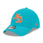 Miami Dolphins New Era City Originals 39THIRTY Flex Hat Aqua