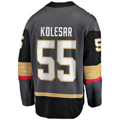 NHL Keegan Kolesar Vegas Golden Knights Fanatics Alternate Breakaway Player Jersey - Gray