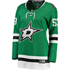 NHL Wyatt Johnston Dallas Stars Fanatics Women's Home Breakaway Player Jersey - Kelly Green