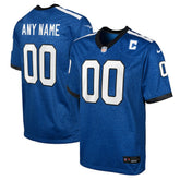 NFL Indianapolis Colts Youth Indiana Nights Alternate Custom Game Jersey - Blue