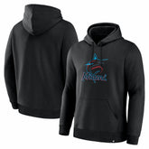 Miami Marlins Fanatics Primary Logo Legacy Hoodie - Black Hoodies
