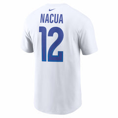 Puka Nacua Los Angeles Rams Player Name & Number T-Shirt White
