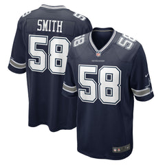 NFL Mazi Smith Dallas Cowboys Game Jersey - Navy