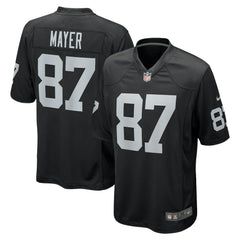 NFL Michael Mayer Las Vegas Raiders Game Jersey - Black