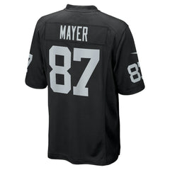 NFL Michael Mayer Las Vegas Raiders Game Jersey - Black