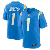 Quentin Johnston Los Angeles Chargers Game Player Jersey Powder Blue