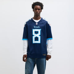 NFL Will Levis Tennessee Titans Game Jersey - Navy