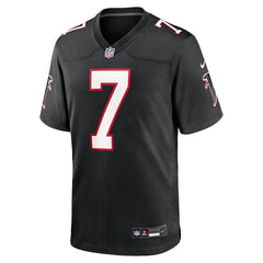 NFL Bijan Robinson Atlanta Falcons Throwback Game Jersey - Black