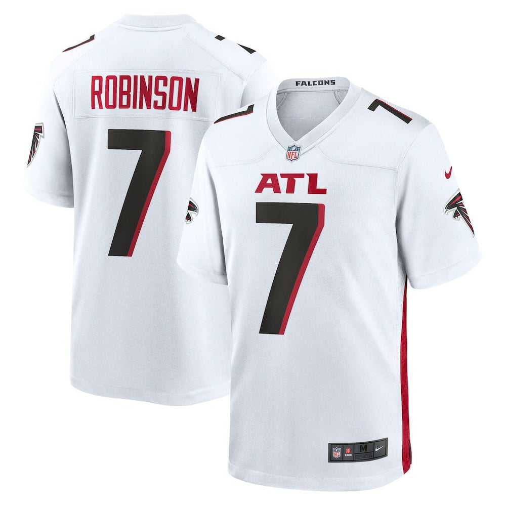 NFL Bijan Robinson Atlanta Falcons Game Jersey - White