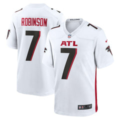NFL Bijan Robinson Atlanta Falcons Game Jersey - White