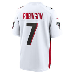 NFL Bijan Robinson Atlanta Falcons Game Jersey - White