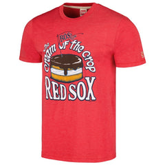 Boston Red Sox Homage Cream of the Crop Hyper Local Tri-Blend T-Shirt - Red T-shirts