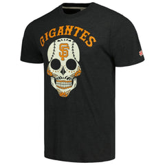 San Francisco Giants Homage Gigantes Hyper Local Tri-Blend T-Shirt - Charcoal T-shirts