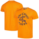 Detroit Tigers Homage Doodle Collection The Corner Tri-Blend T-Shirt - Orange T-shirts