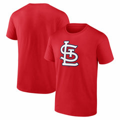 St. Louis Cardinals Logo Athletic Official Logo T-Shirt - Red T-shirts