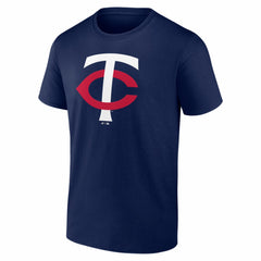Minnesota Twins Logo Athletic Official Logo T-Shirt - Navy T-shirts