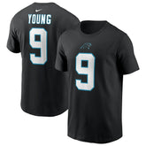 Bryce Young Carolina Panthers Player Name & Number T-Shirt Black